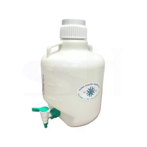 Bottle-Aspirator polyethylene with stopcock 10L