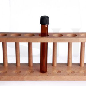 Test Tube 15 ml Amber With Screw Cap